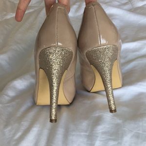 Steve Madden nude heel size 10